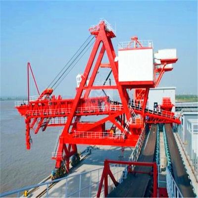 ধারণক্ষমতা 600 Tph বেল্ট টাইপ শিপ লোডার জাহাজে লোড করা বাল্ক উপকরণের জন্য
