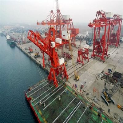 ধারণক্ষমতা 600 Tph বেল্ট টাইপ শিপ লোডার জাহাজে লোড করা বাল্ক উপকরণের জন্য