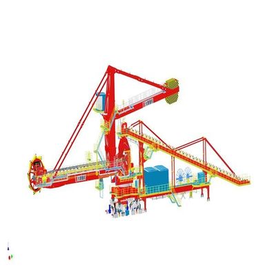 পাওয়ার প্লান্টের জন্য 4000t/h ক্ষমতা স্ট্যাকিং এবং পুনরায় দাবি করার সরঞ্জাম