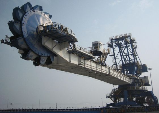কয়লা চালিত পাওয়ার প্ল্যান্টের জন্য 6000t/H ক্যাপাসিটি স্ট্যাকার রিক্লেমার সরঞ্জাম